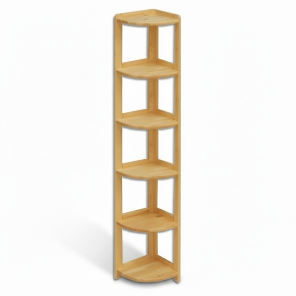 Eckregal Regal Schrank Wohn Zimmer Wand Schränke Büro Regale Echt Holz Massiv