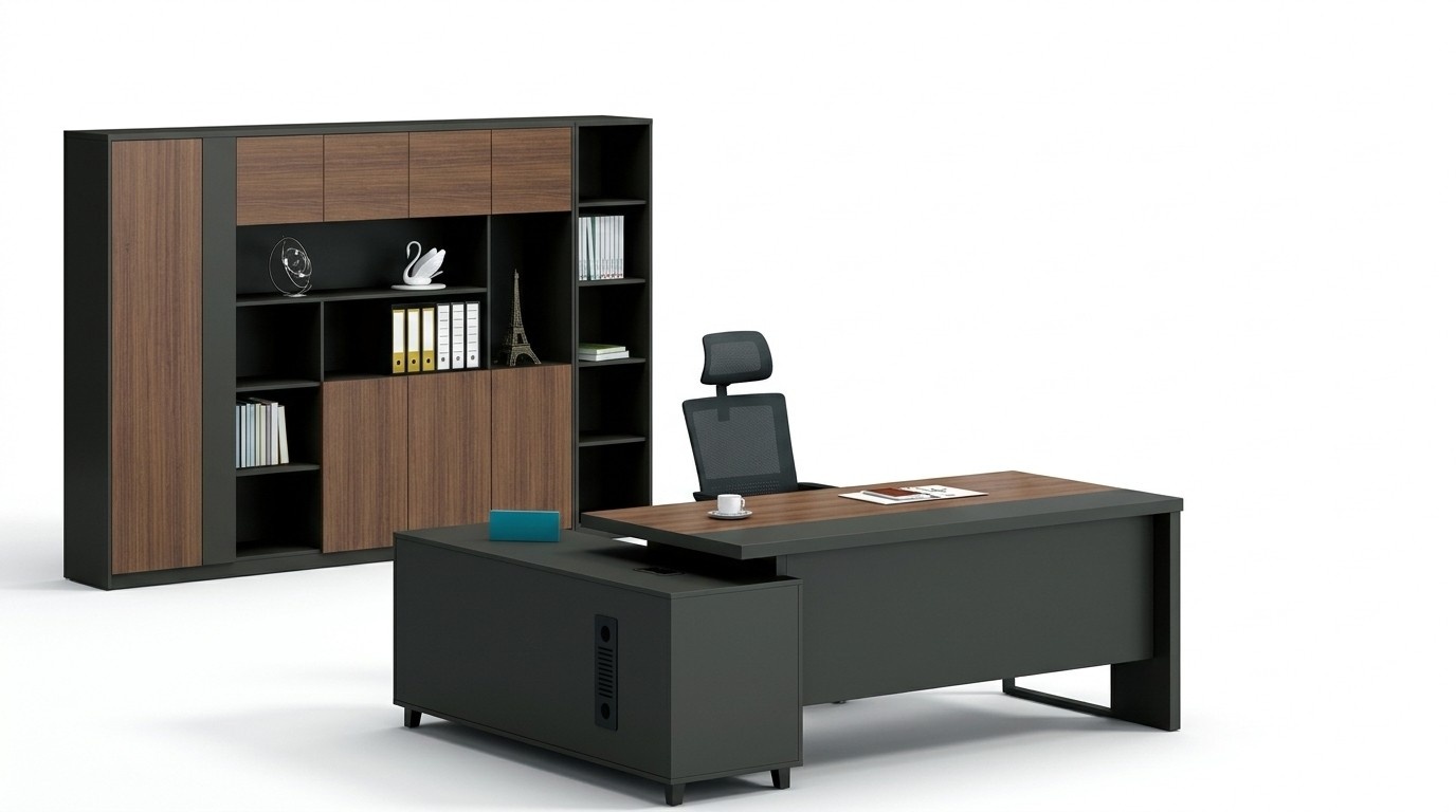 Eckschreibtisch Arbeits Schreib Büro Tisch Luxus Klasse Designer Möbel