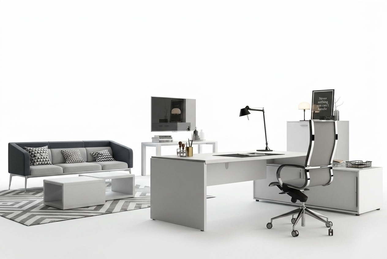 Eckschreibtisch Computertisch Schreibtisch Frezza Büro Tisch Bürotisch Tische