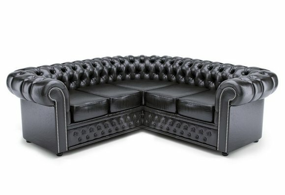 Chesterfield Sofaecke Ecksofa Eckcouch Couch Sofa Wohnlandschaft