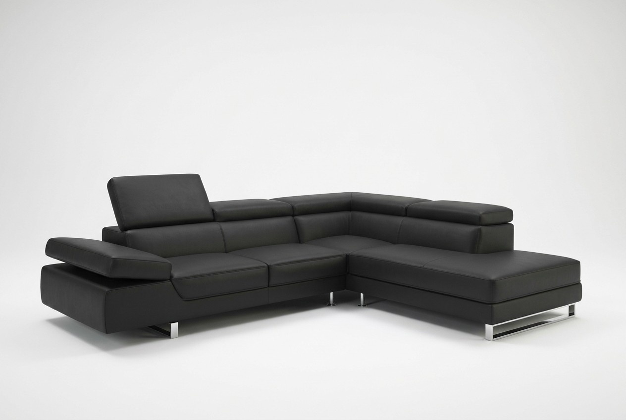 Ecksofa Ledersofa Wohnlandschaft L Form Sofa Couch Polster Sitz Ecke