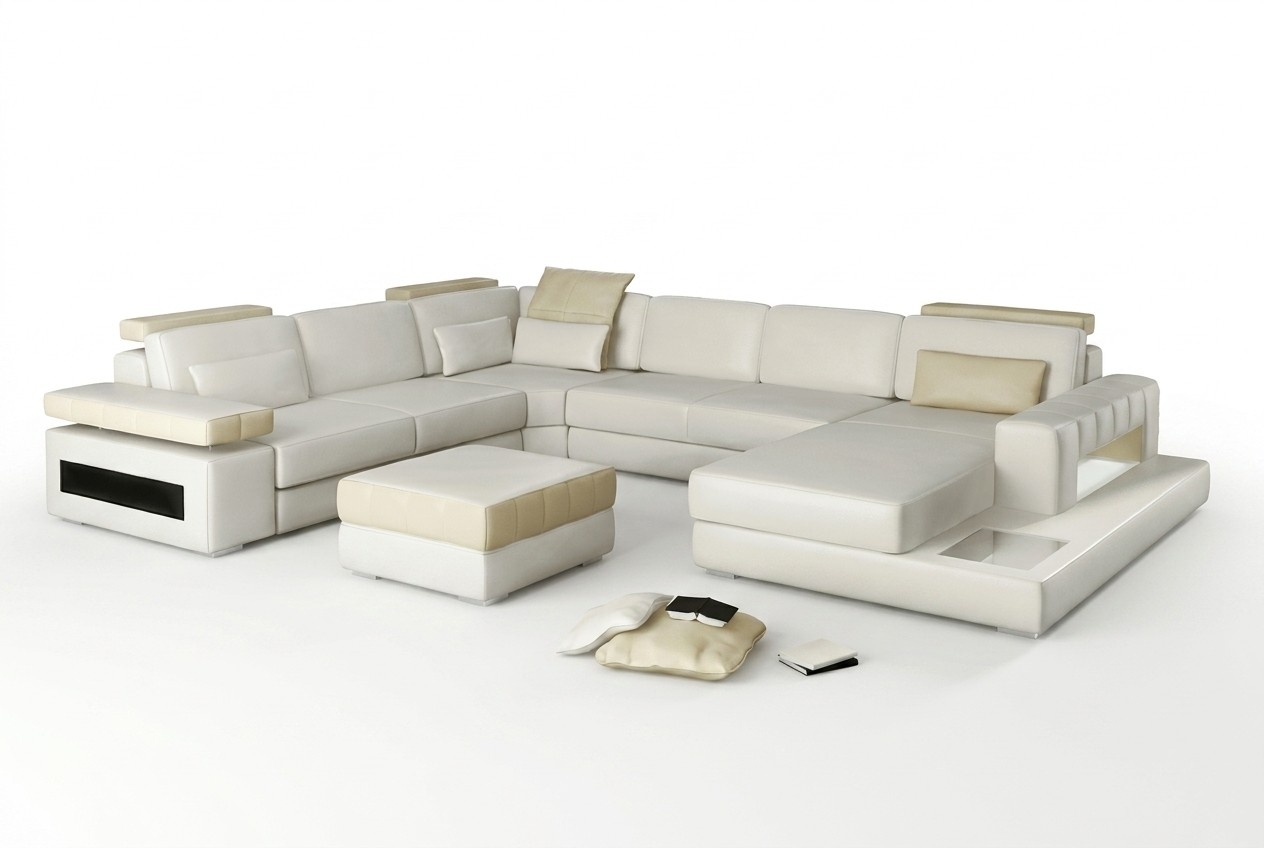 Ecksofa Polster Garnitur Sofas Couchen neu Sofa Couch Wohnlandschaft