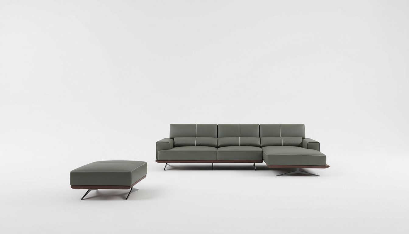 Ecksofa Sofa Couch Polster Eckgarnitur Leder Desing Eck L Form