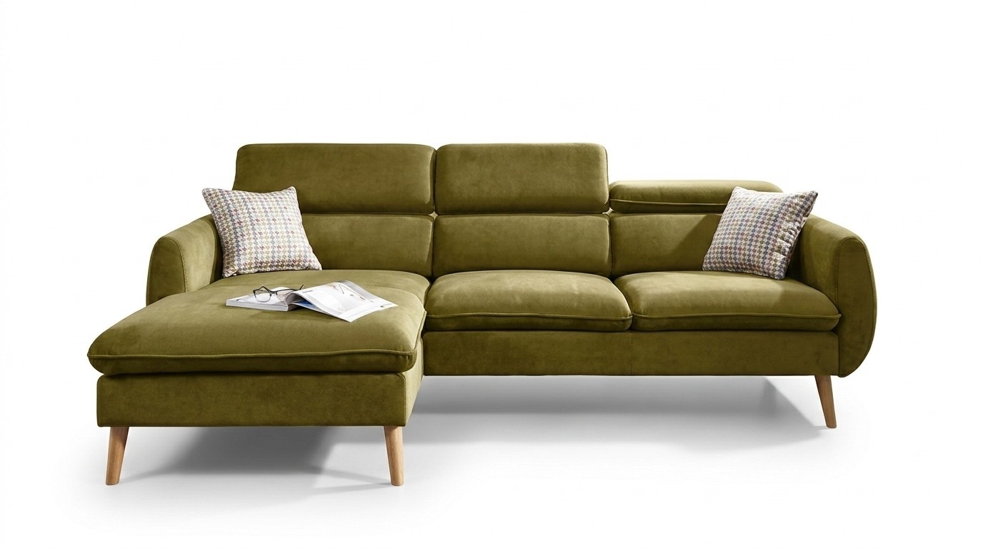 Ecksofa Sofa Couch Polster Eckgarnitur Moderne Couchen Sofas Wohnlandschaft Neu