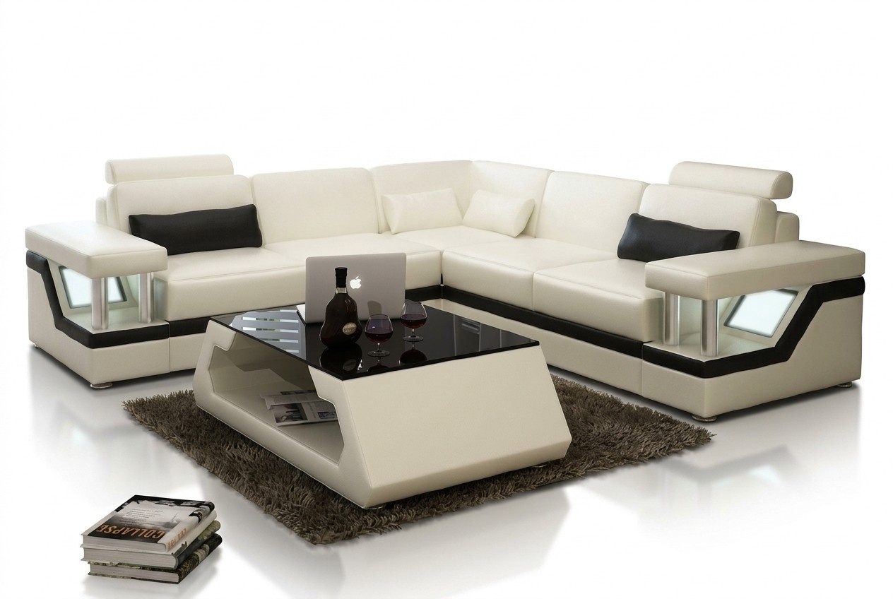 Ecksofa Wohnlandschaft XXL Big Couch Polster Garnitur Eck Couchen