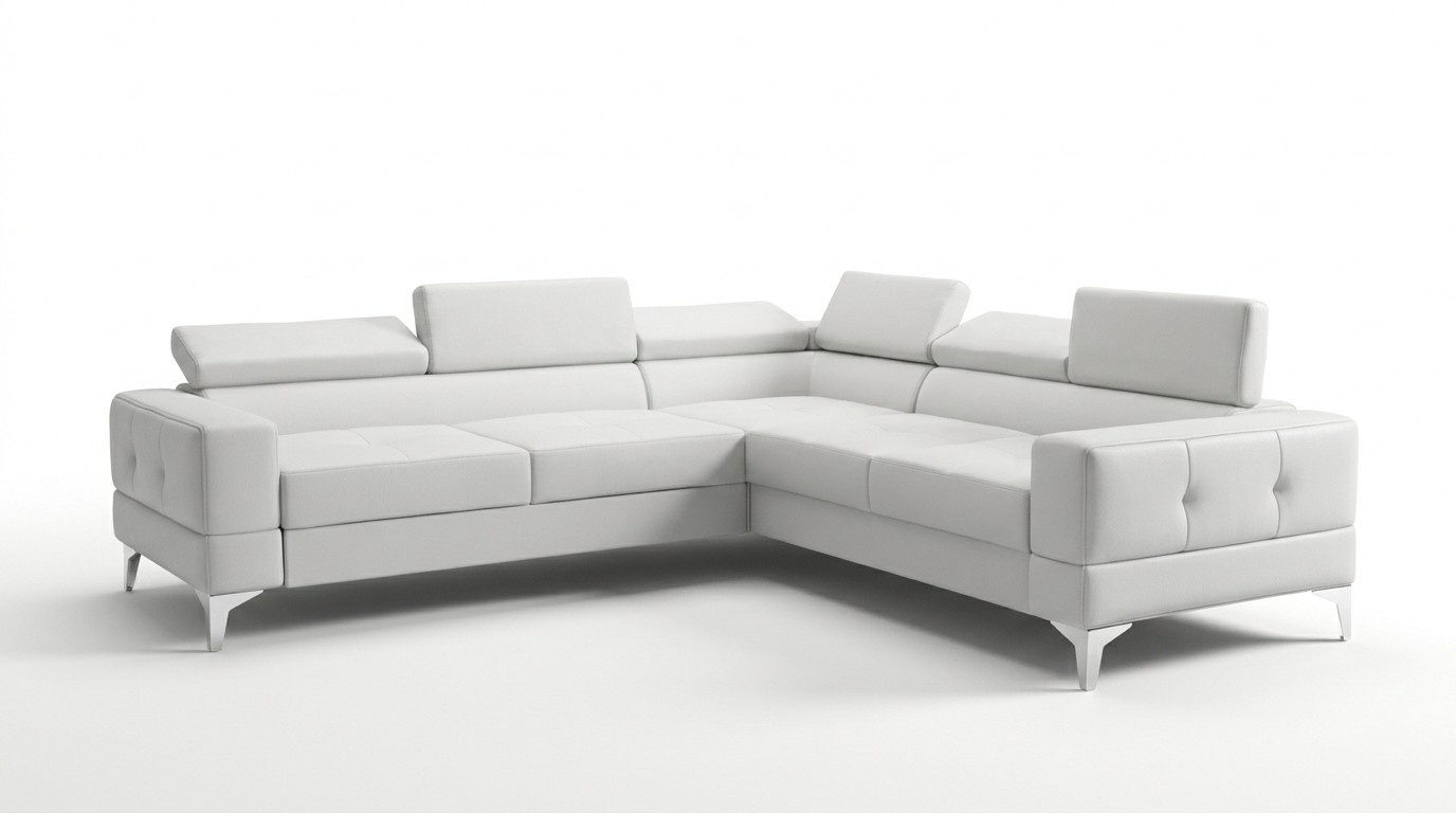 Ecksofa Wohnzimmer L Form Sofas Couch Design Polsterung Textil Modern Couchen