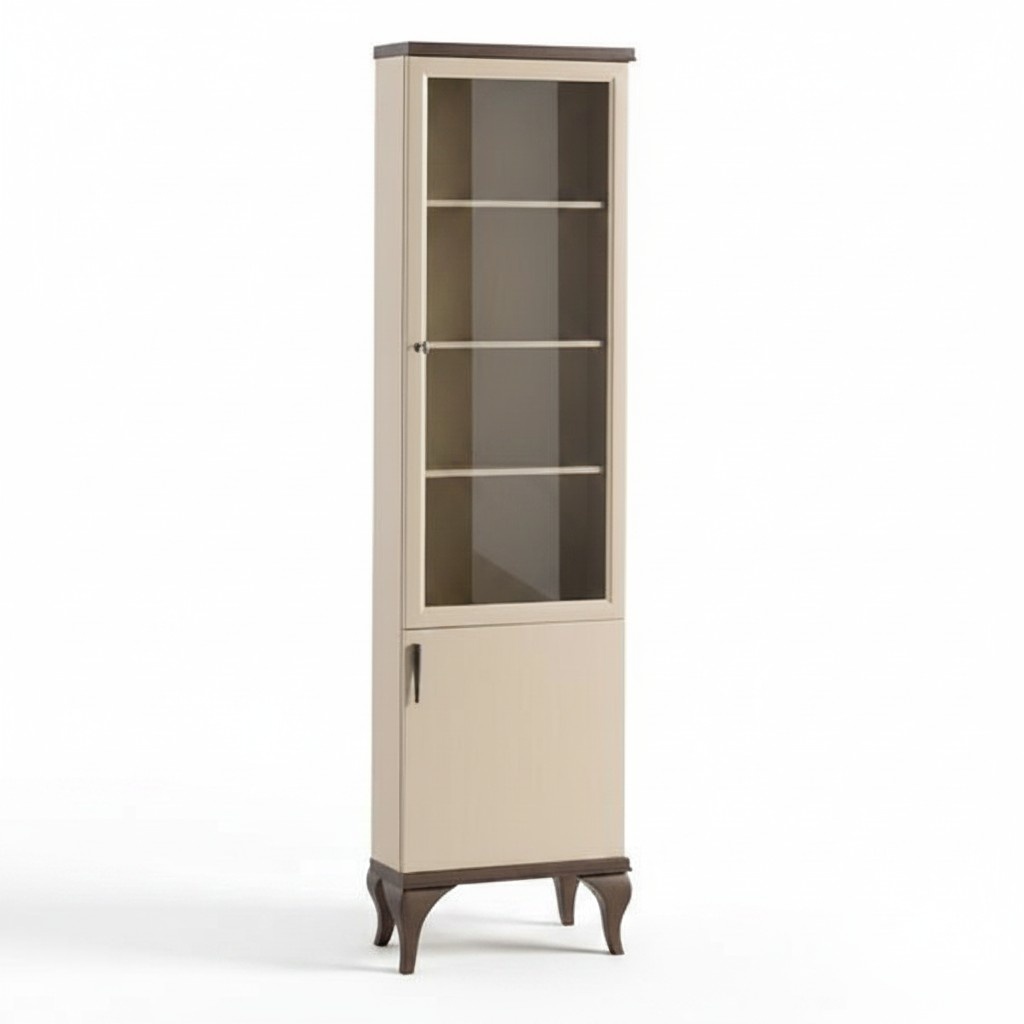 Eckvitrine Vitrinenschrank Glasvitrine Eckschrank Schrankvitrine Objektschrank