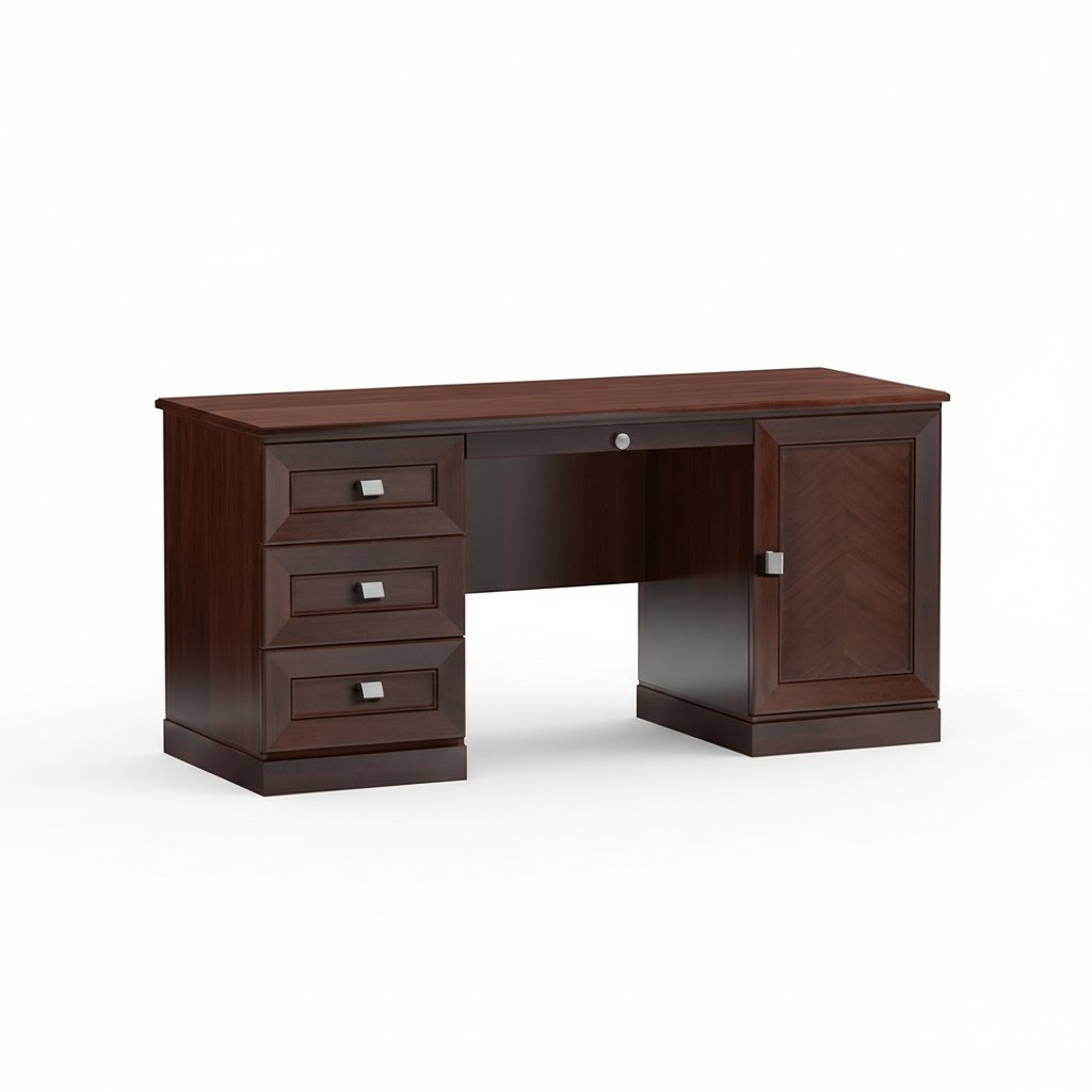 Edler Holz Büro Schreibtisch Klassischer Tisch Tische Büro Antik Stil Monaco