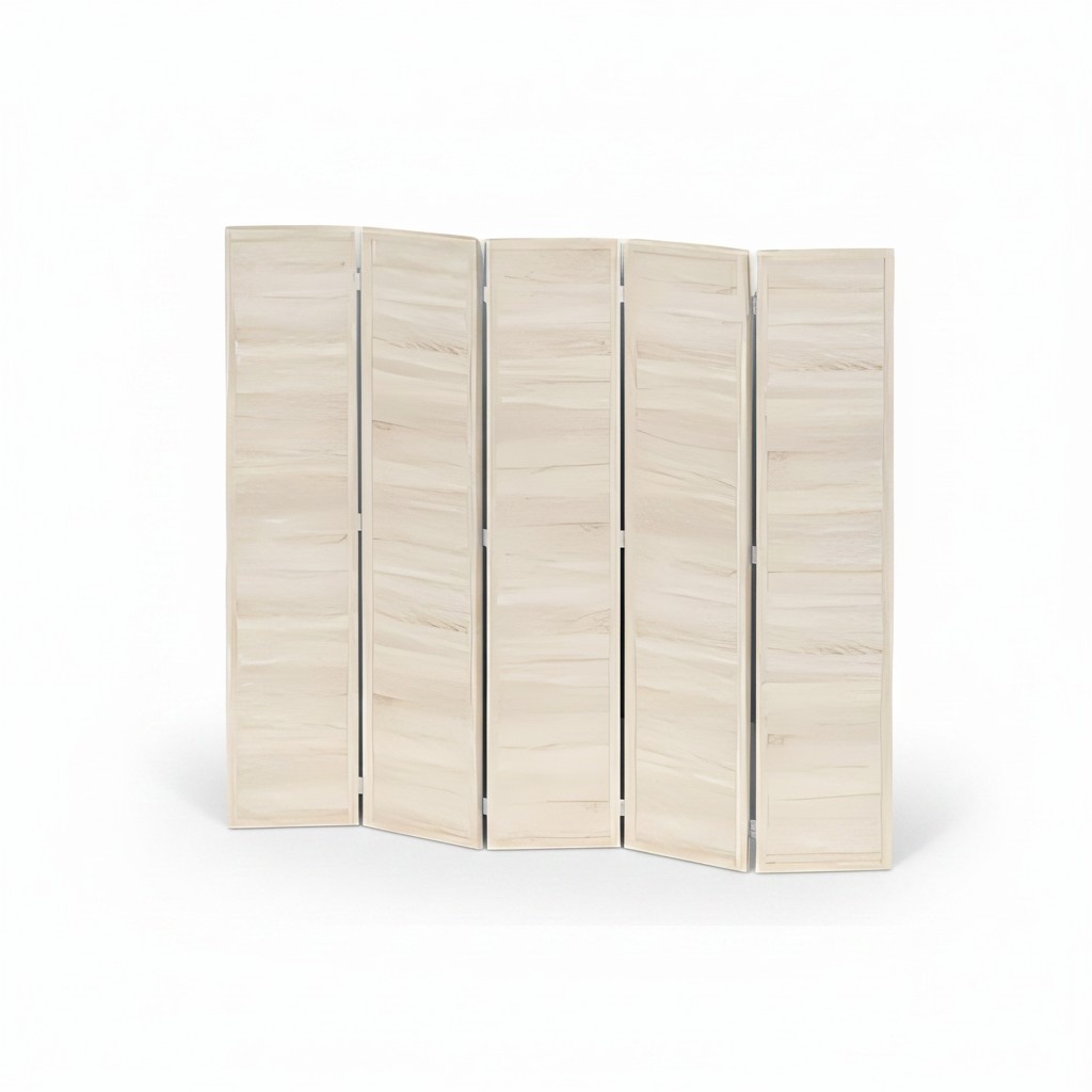 Eleganter beige Raumteiler aus MDF für stilvolle Raumgestaltung