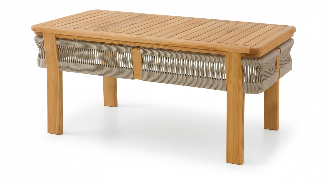 Eleganter Esstisch aus Holz in Braun für modernes Zuhause
