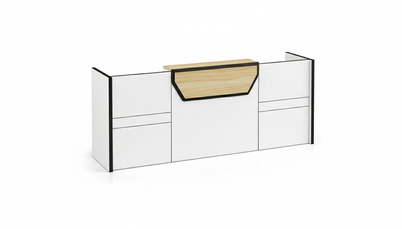 Empfangstheke Rezeption Tresen Praxis Büro Messe Empfang Hotel Tische theke Neu