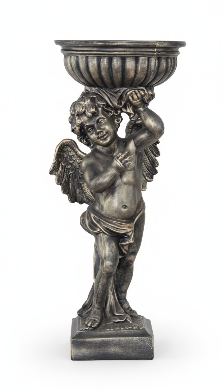 Engel Figur Skulptur Skulpturen Design Deko Dekoration Vase Blumen