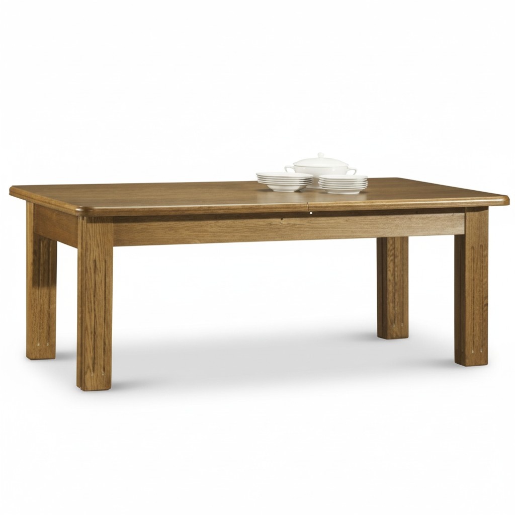 Esstisch 250/450 cm Küchentisch Restaurant Tisch Holz Esszimmer Tische