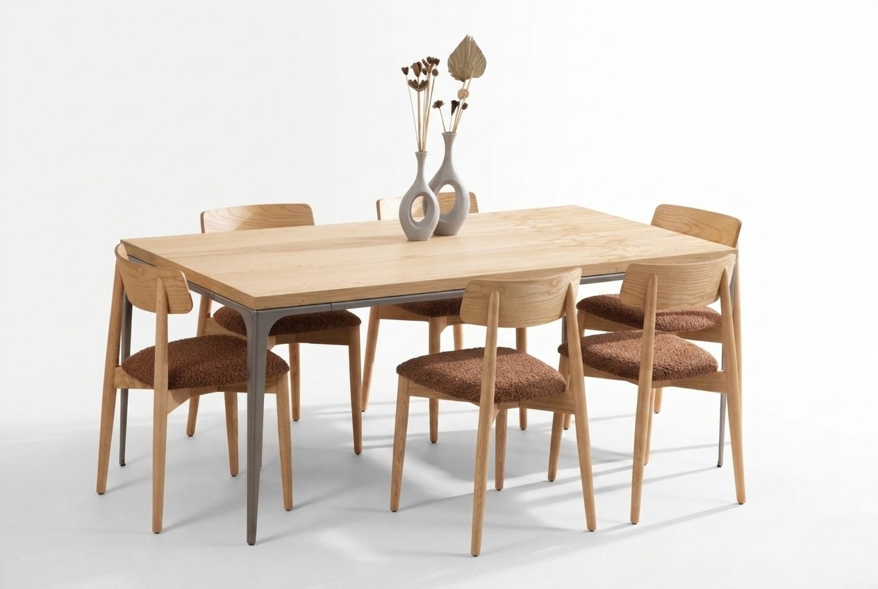 Esstisch 4x Stühle Stuhl Esszimmer Set Essgruppe Tisch Tische Garnitur