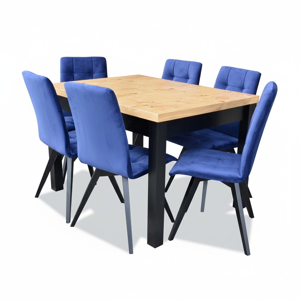 Esstisch 6x Stühle Esszimmer Set Essgruppe Klassischer Tisch 7tlg Set Stuhl neu
