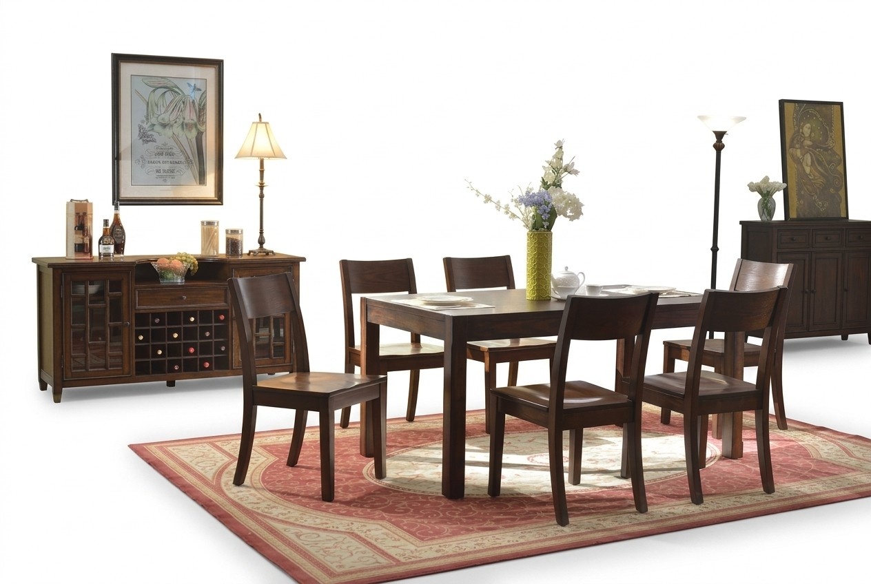 Esstisch 6x Stühle Weinschrank 8tlg. Esszimmer Set Gruppe Garnitur Tisch Regal