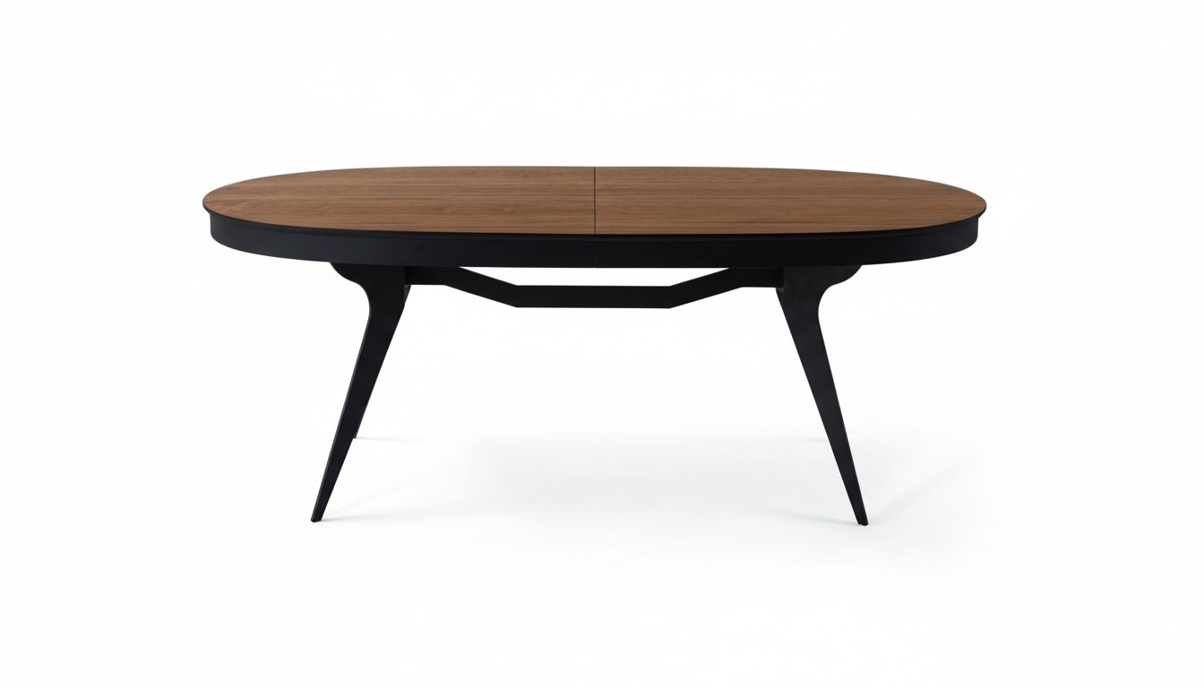 Esstisch Ausziehtisch Ovaltisch Designertisch Holztisch Küchentisch Tisch