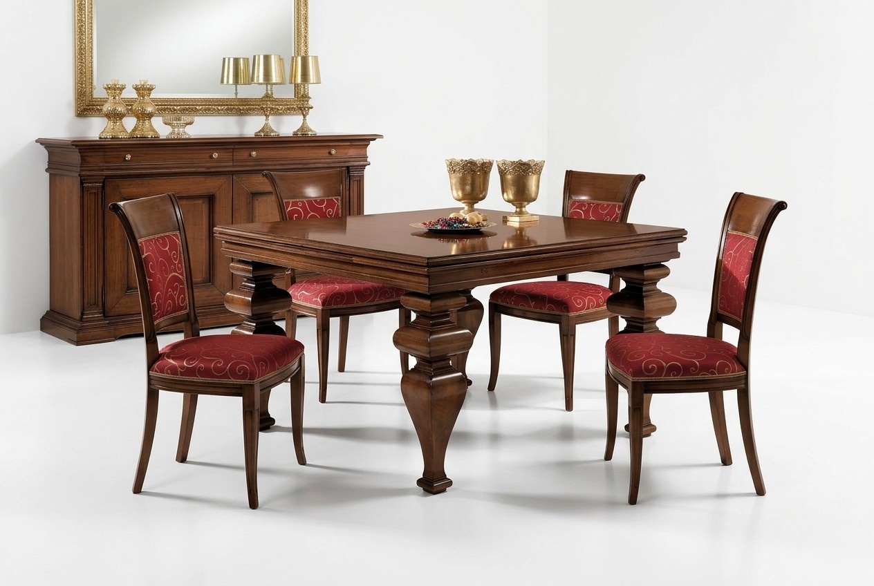 Esstisch Design Möbel Einrichtung Tische Massivholz Tisch Italienische Neu