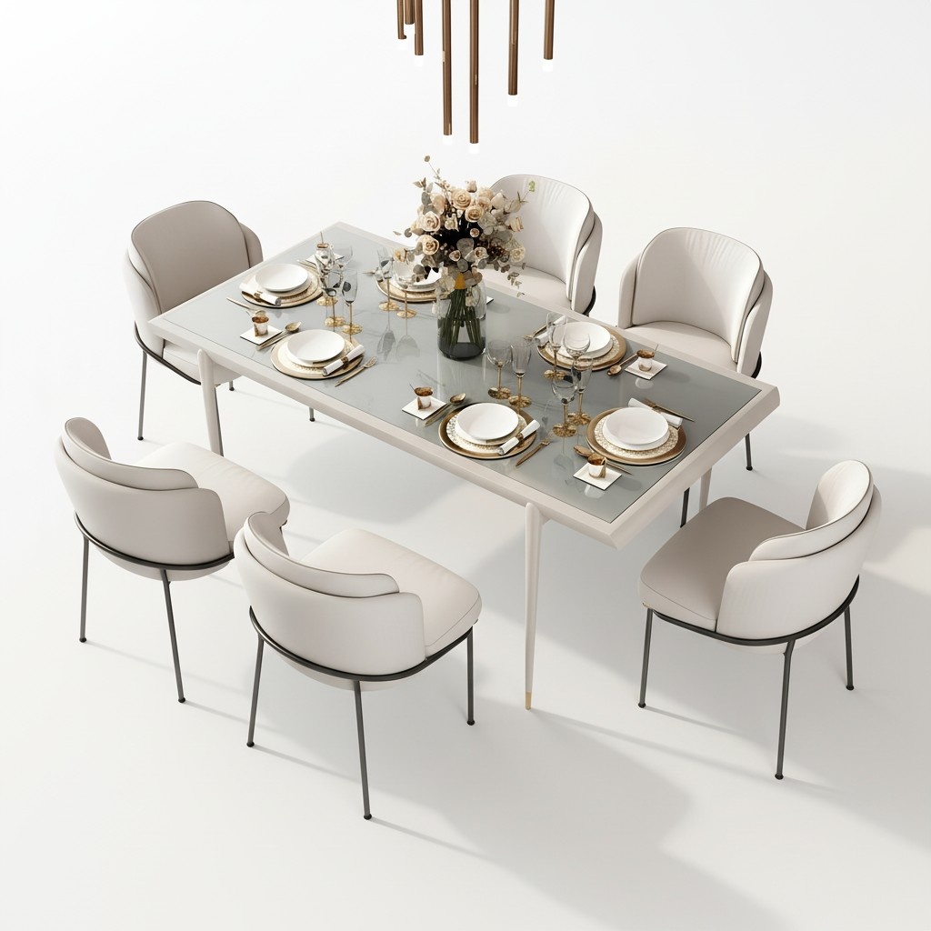 Esstisch Design Wohnzimmer Tisch Holz Tische Esszimmer Moderne Möbel 160x90 Neu