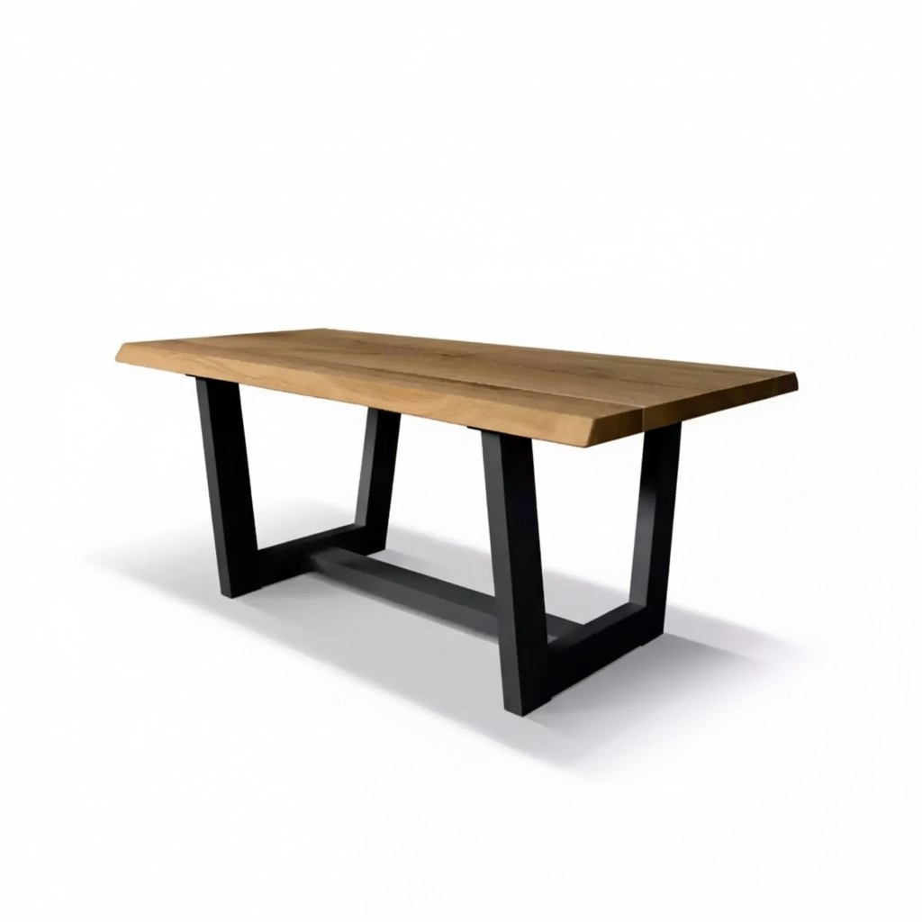 Esstisch Esszimmer Holz Esstische Tisch Stil Modern braun Design