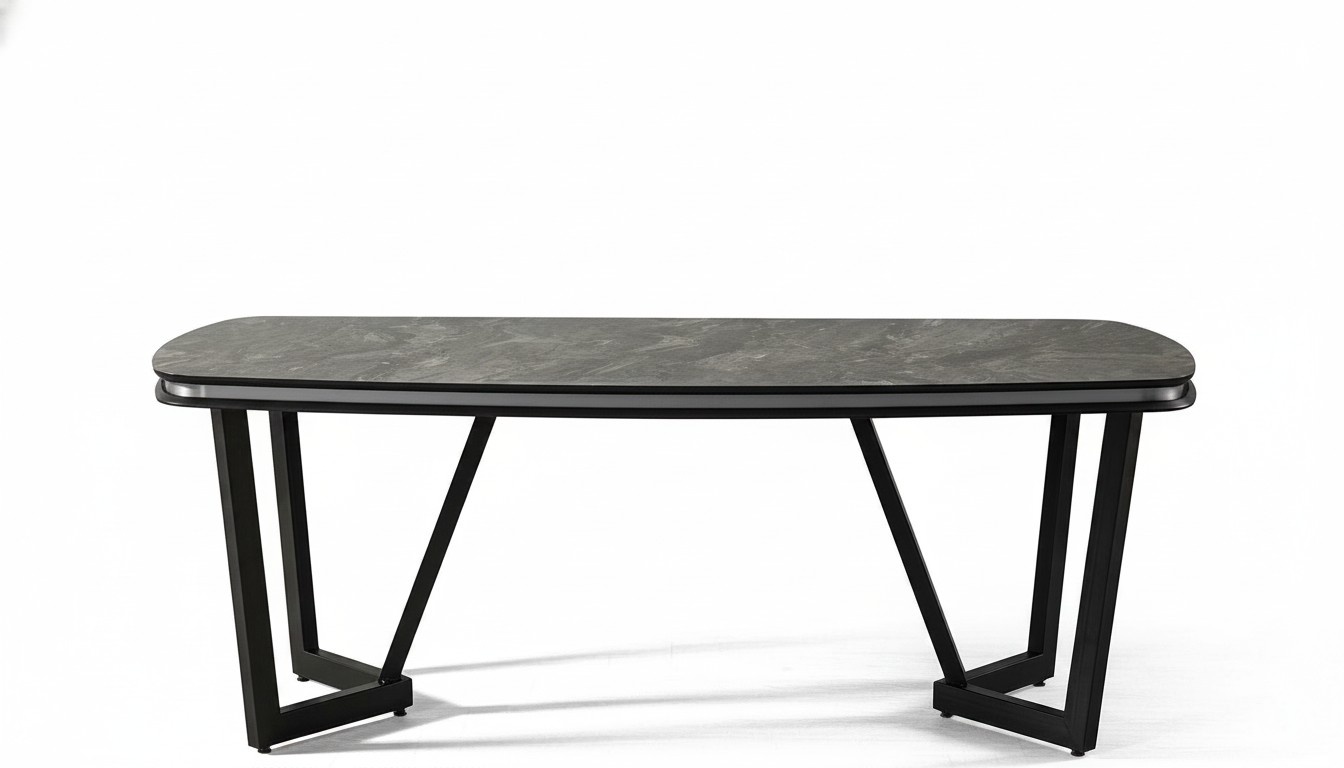 Esstisch Esszimmer Holz Esstische Tisch Stil Modern Schwarz Designc
