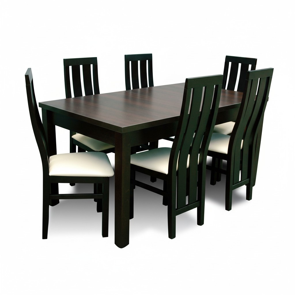 Esstisch Esszimmer Komplett Set 6x Stühle Set Ess Gruppe Holz Tisch Tische 7tlg