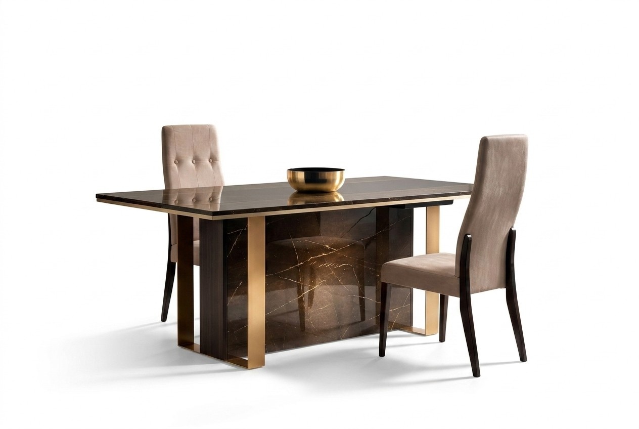 Esstisch Esszimmer Set Essgruppe Klassischer Tisch 5tlg Tische neu 4x Stühle