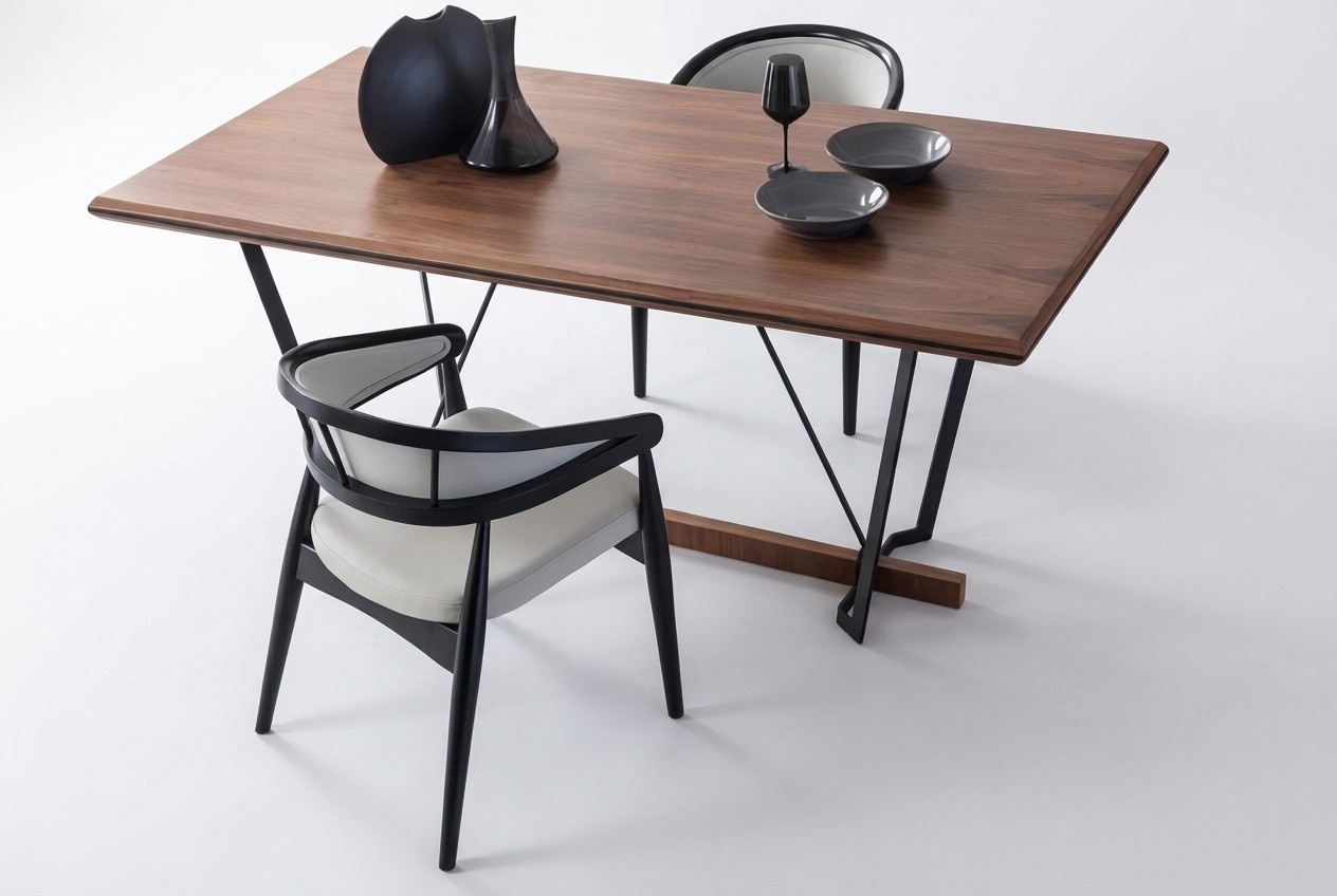 Esstisch Esszimmertisch Tisch Esszimmer Holztisch Braun Holz 180 cm