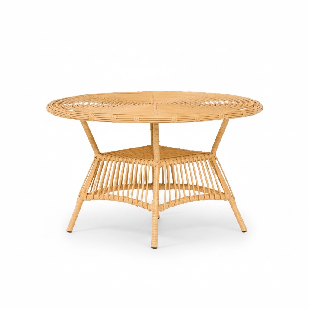 Esstisch Garten Möbel Veranda Terrasse Balkon Luxus Design Garnitur Modern Beige