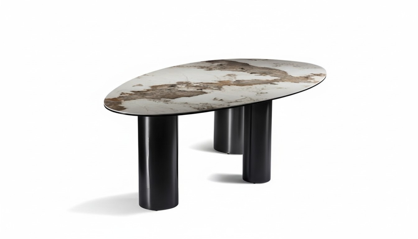 Esstisch Modern Braun Tisch Esszimmer Wohnzimmer Luxus Design Tische