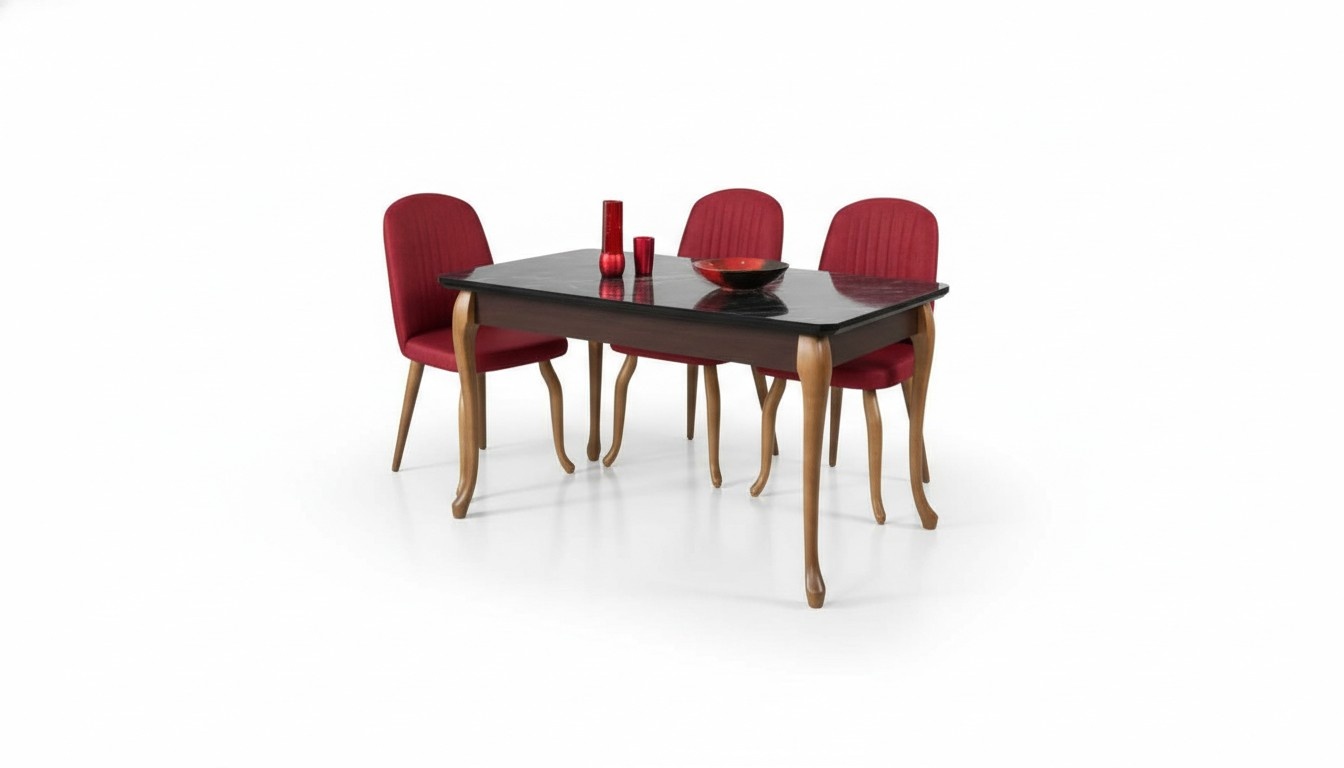 Esstisch Set Essgarnitur Sitzmöbel Esszimmer Sets Esstisch 4 Stühle 5tlg.