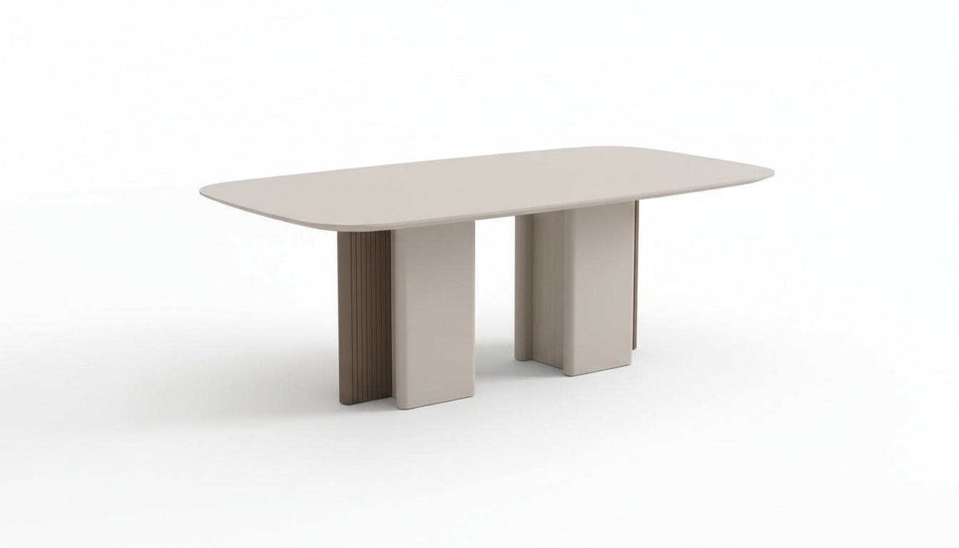 Esstisch Tisch Esstische Tische Esszimmer Möbel Einrichtung Beige 204x104