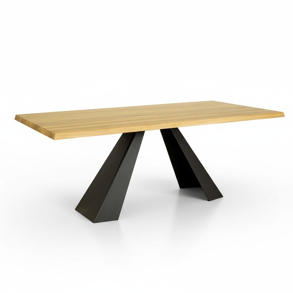 Esstisch Tisch Gruppe Esszimmer Wohnzimmer Vollholz Möbel Holz Möbel Handarbeit