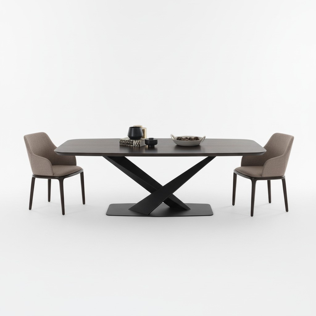 Esszimmer Holz Tische Essgruppe Set Stuhl Gruppe Neu 4x Design 5tlg