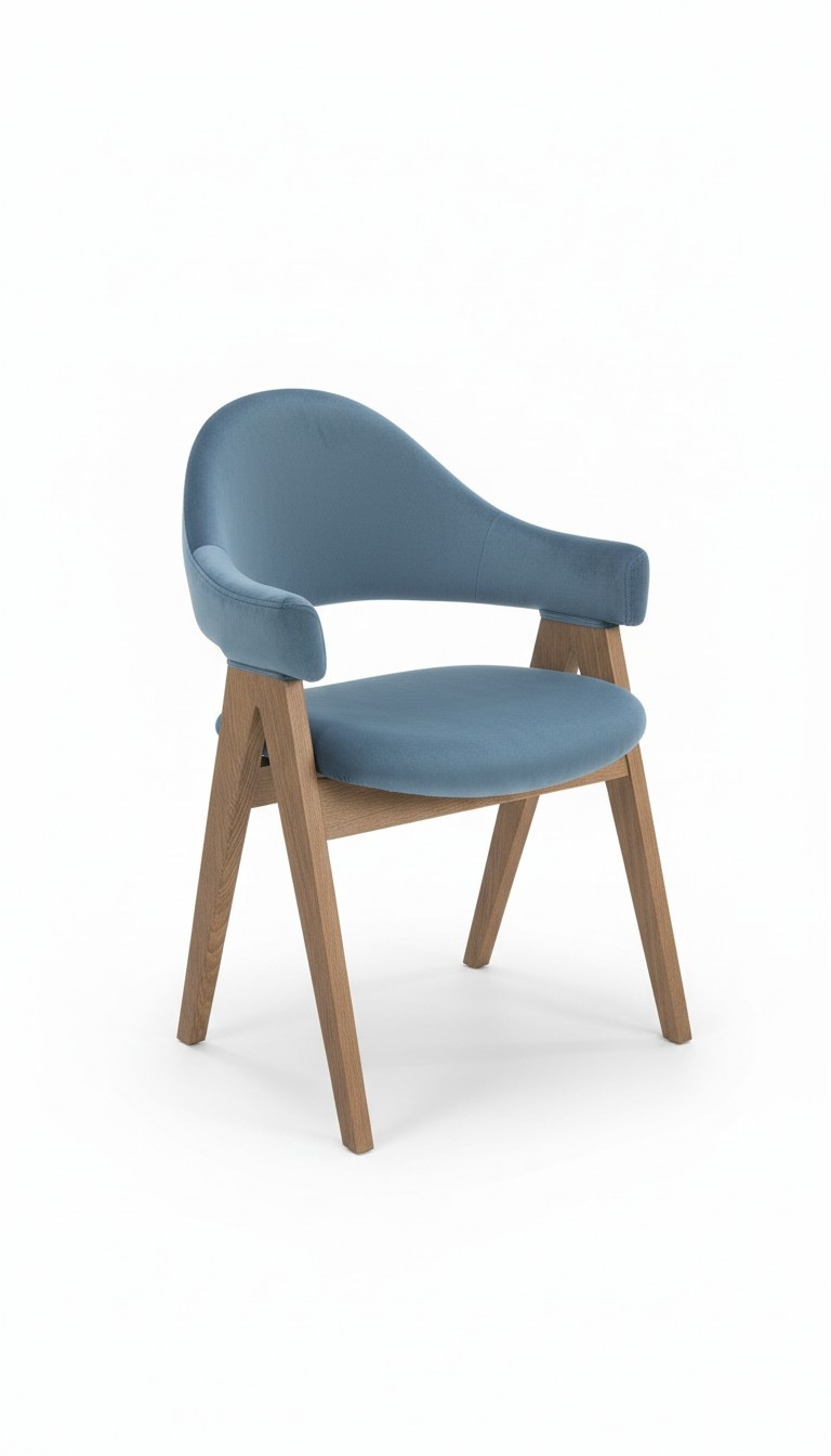 Esszimmer Set 6x Stuh Luxus Design Polster Massiv Holz Stühle Sitz Büro