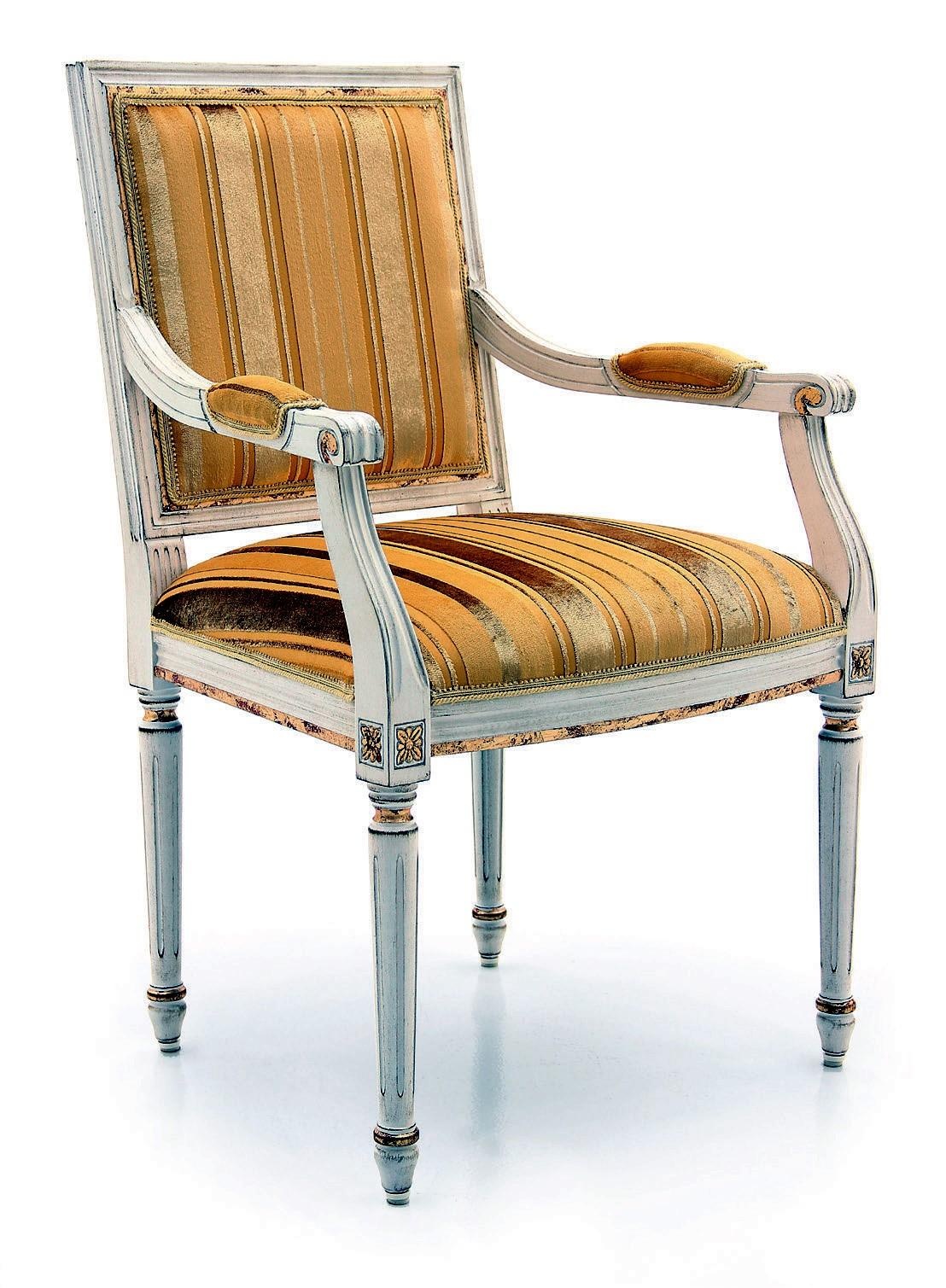 Esszimmer Stühle Design Sessel Neu Stuhl mit Armlehne Esszimmerstuhl Holz Stoff