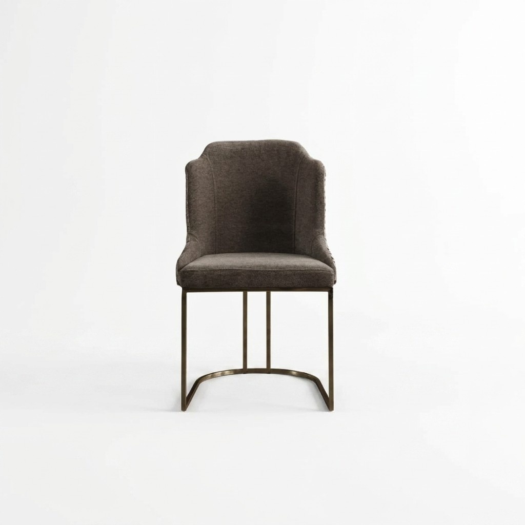 Esszimmer Stuhl Sessel Stühle Lehnstuhl Esszimmer Ess Küche Stoff Design Möbel