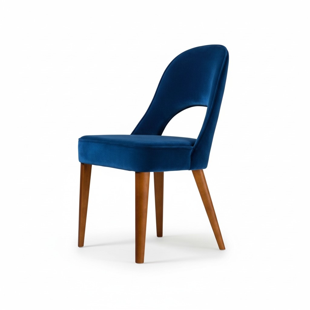 Esszimmerstuhl Stuhl Sessel Sitzer 1 Sitz Blau Clubsessel Esszimmer