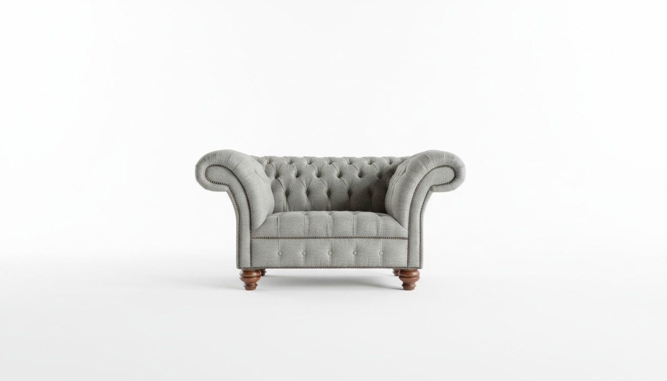 Exklusiver 1 Sitzer Sofa Sessel Relax Chesterfield Sofas Couchen Polster
