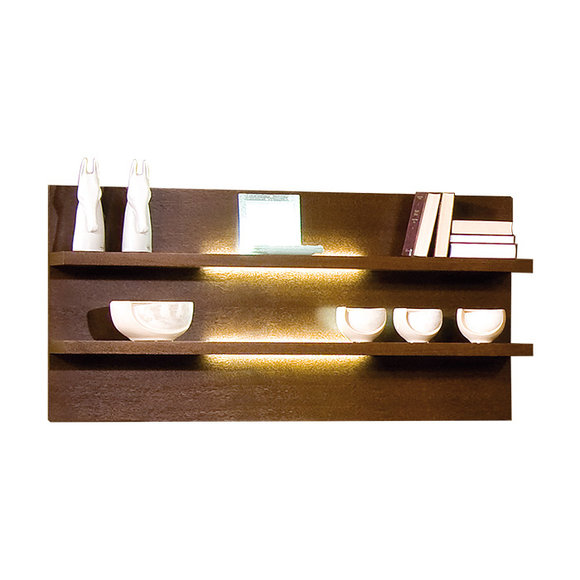 Klassischer Designer Regal Wandregal Regalsystem Bücherregal Beleuchtet