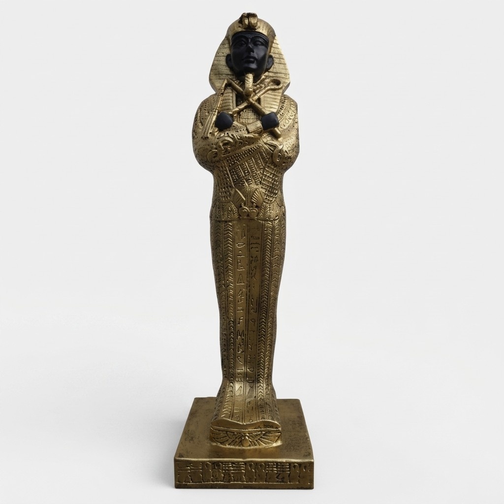 Figur Ägyptische Pharao Statuen Figuren Dekoration Kunststoff 25cm Ägypten