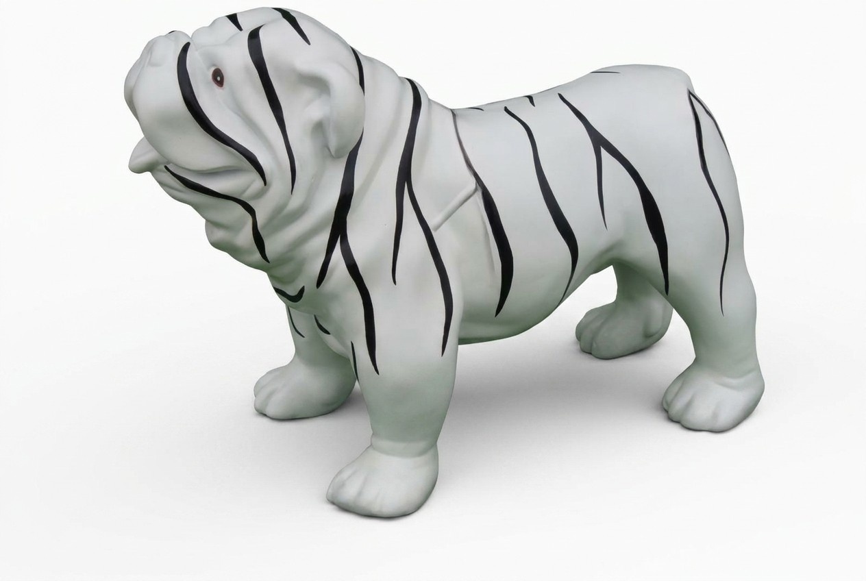 Figur Statue Skulptur Figuren Skulpturen Dekoration Deko 55 cm Hund