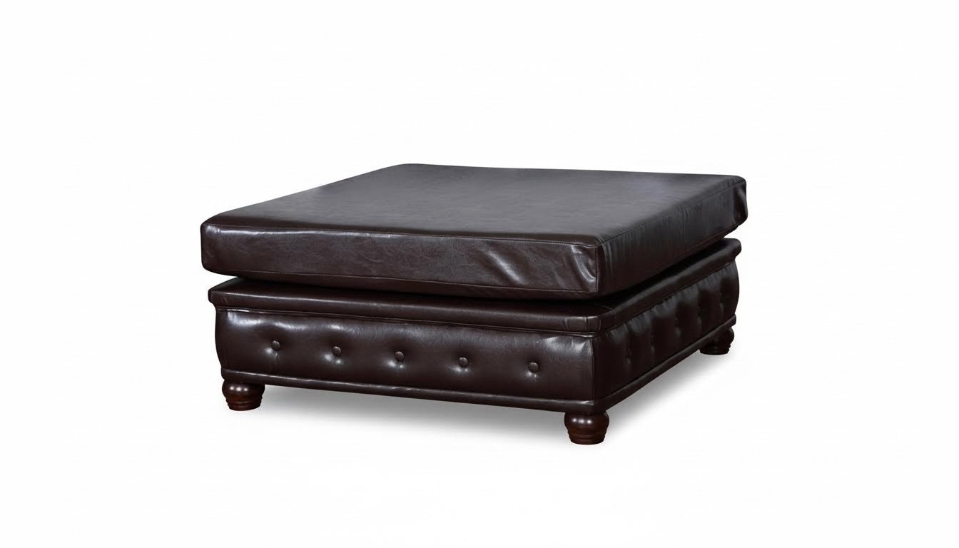 Fußhocker Ottomane Sitzhocker Sitzpouf Wohnzimmer Designer Hocker