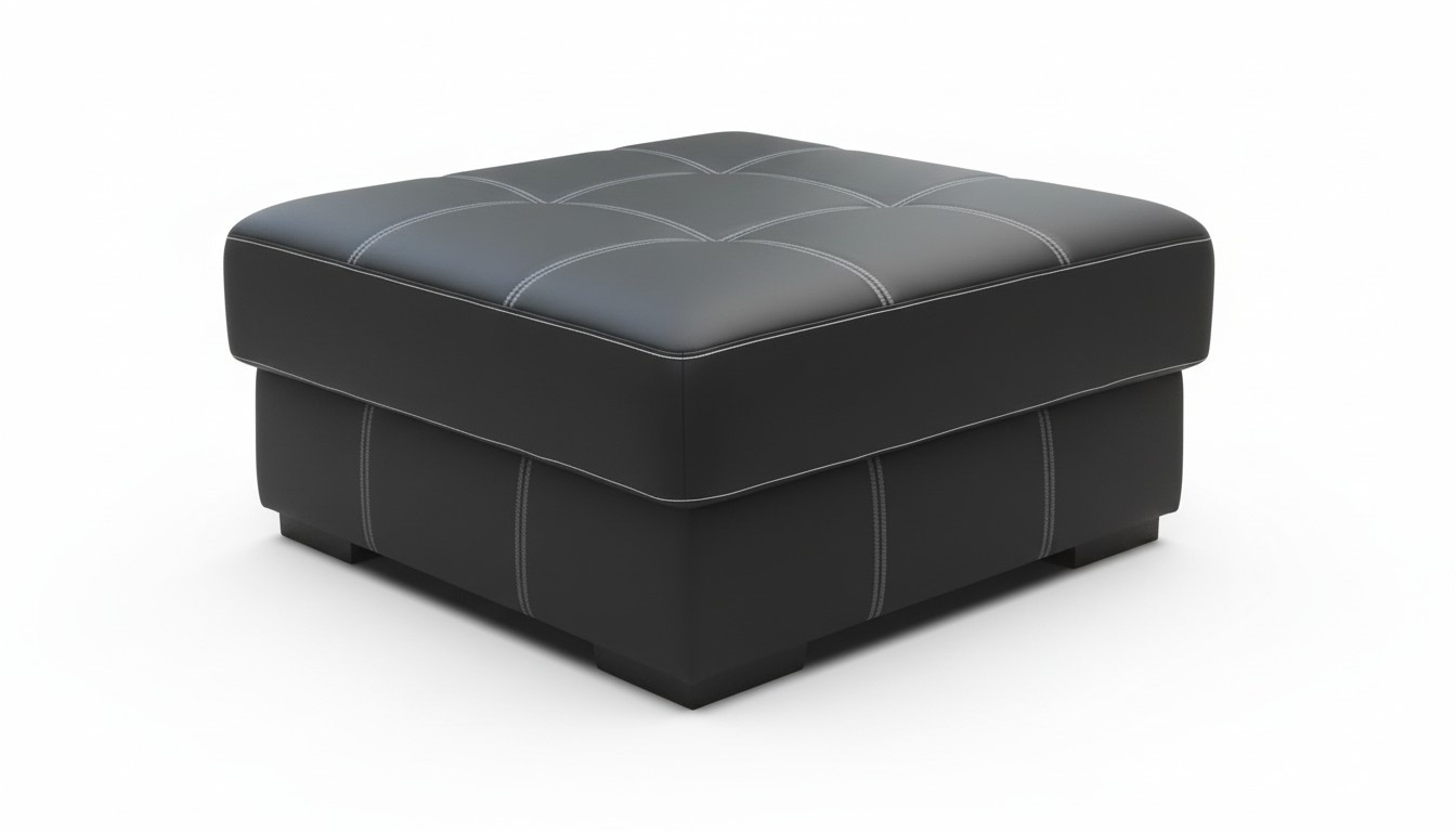 Fußhocker Ottomane Sitzhocker Sitzpouf Wohnzimmer Designer Hocker Polster