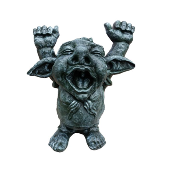 Deko Figur Statue Skulptur 44 cm FIguren Statuen Skulpturen Drachen