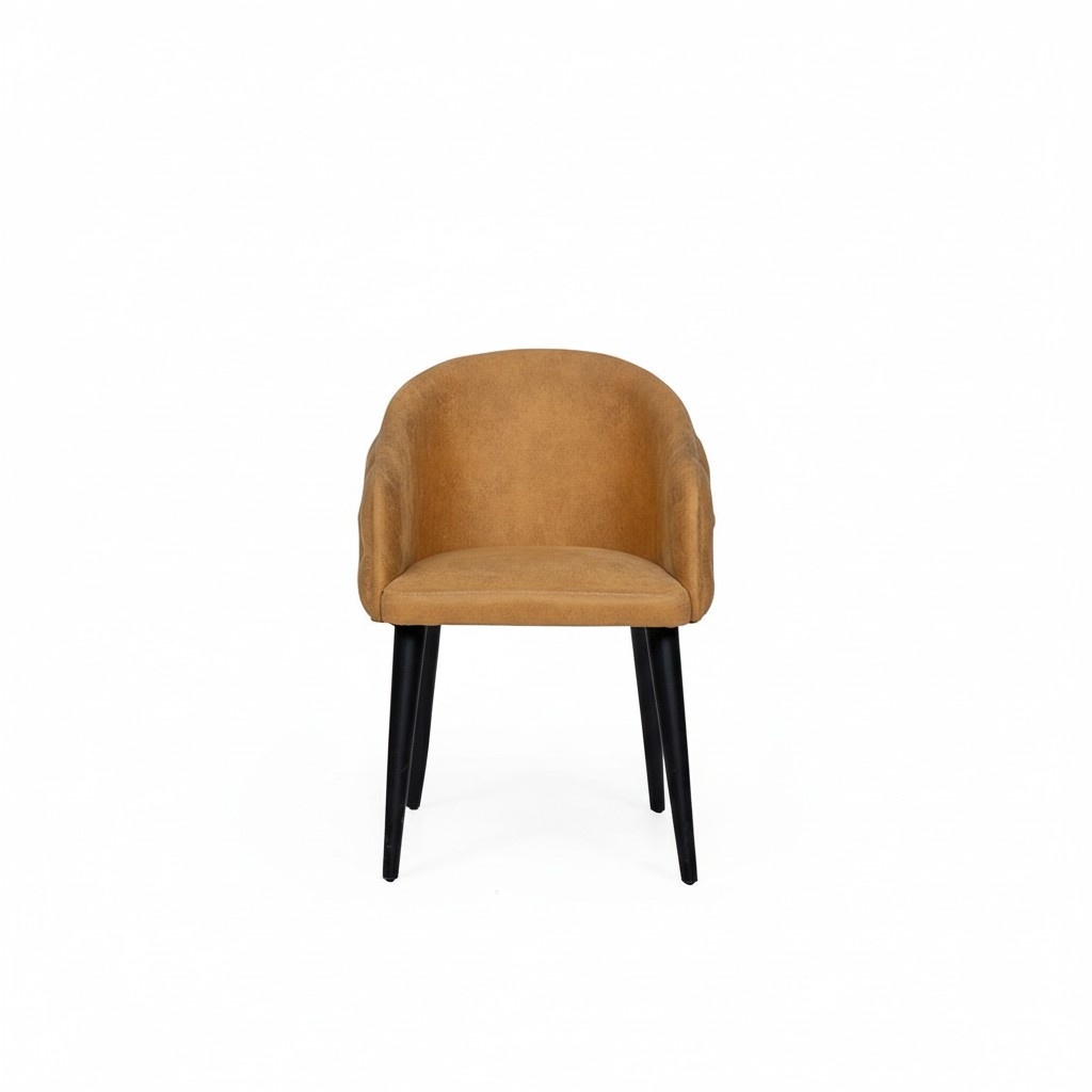 Gelber Chesterfield Einsitzer Exklusiver Armlehnenstuhl Loungestühle