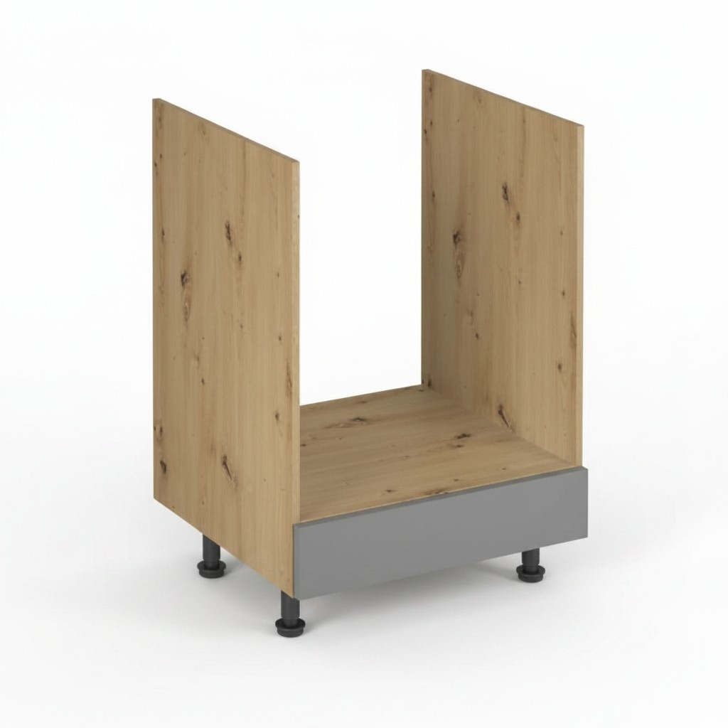 Geräteunterschrank Basis-Unterschrank mit Sockelauszug Multifunktionaler
