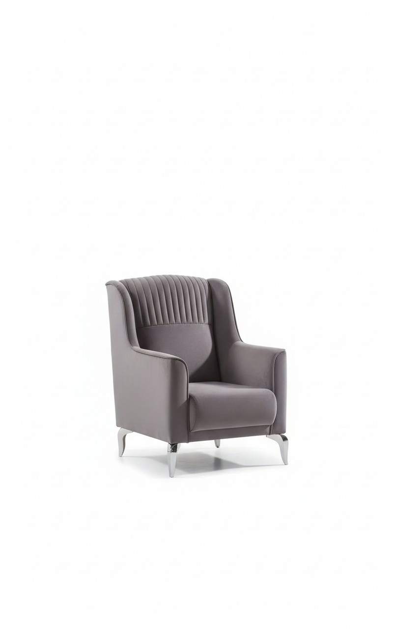 Grauer Relaxsessel
