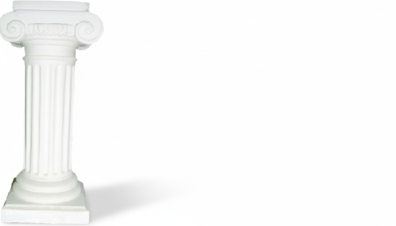 Griechischer Antik Stil Säulen Säule Kolumne Blumen Ständer Dekoration