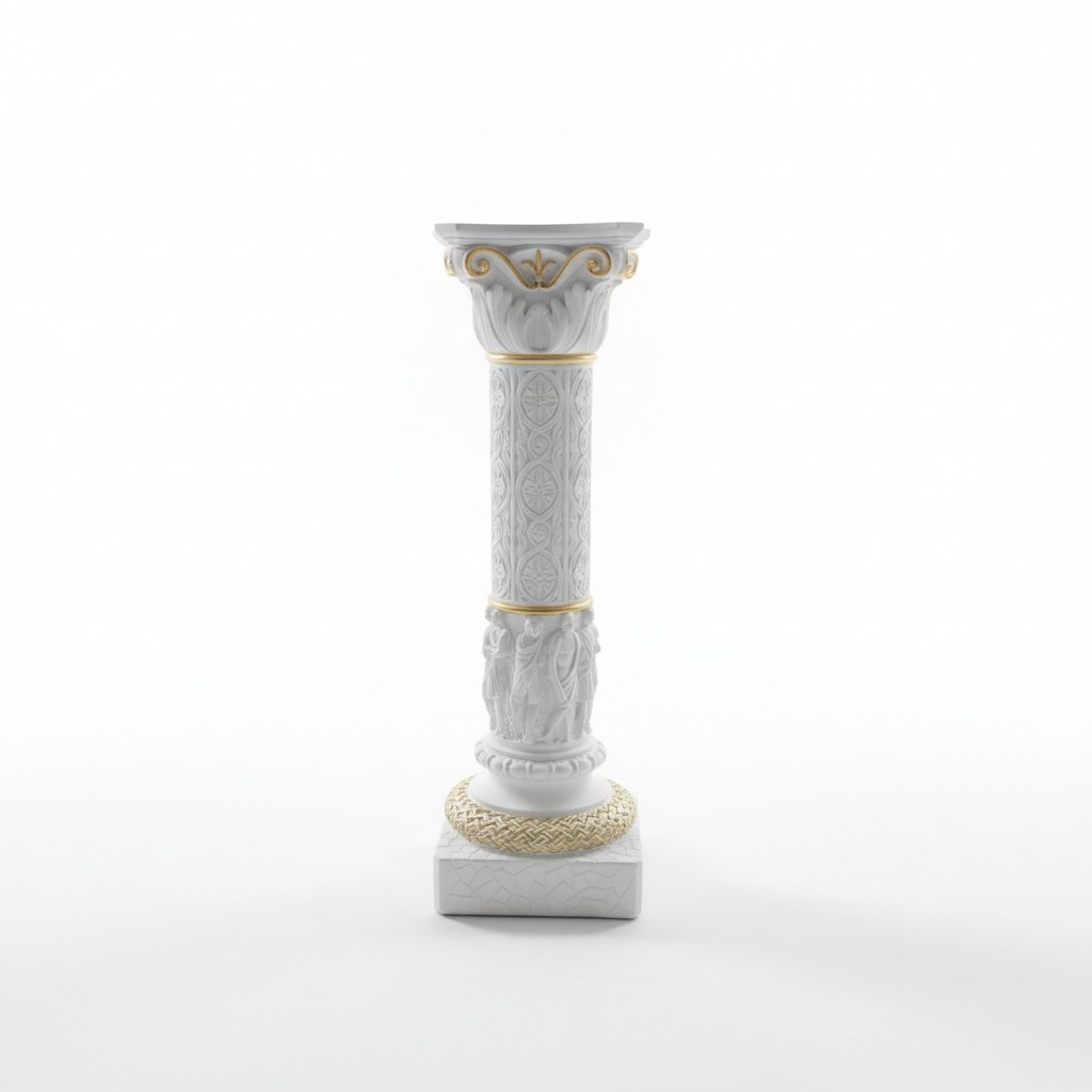 Griechischer Antik Stil Säulen Säule Kolumne Blumen Ständer Dekoration